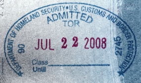 Passport Stamps USA